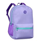 Mochila Feminina Escolar Bolsa Juvenil Infantil Menina Reforçada Escola Faculdade (Lilás)
