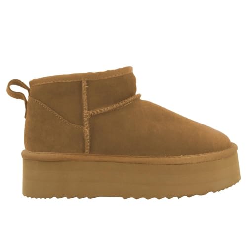 Botas AUSTRALIANAS Plataforma Piel Allegany