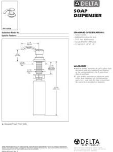 DELTA FAUCET RP71543CZ, Champagne Bronze