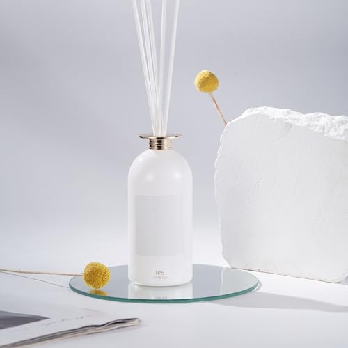 ESNA-HOME-Luxury-Scented-Oil-Reed-Diffuser-White-Tea-35-Fl-Oz-100ml-Fragrance-Oil-Pure-Lasting-Beautiful-Luxury-Aromatherapy-Diffuser-Relaxing-Bathroom-Diffuser-Scented-Sticks ESNA HOME Luxury Scented Oil Reed Diffuser White Tea 35 Fl Oz 100ml Fragrance Oil Pure Lasting Beautiful Luxury Aromatherapy Diffuser Relaxing Bathroom Diffuser Scented Sticks