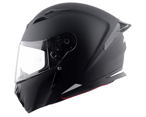Axor Hunter Full Face Helmet - Matte Black Dull Black - Image 2