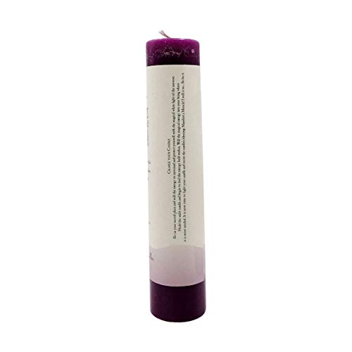 Crystal Journey Candle Pillar Healing, 1 Ea #TOP1