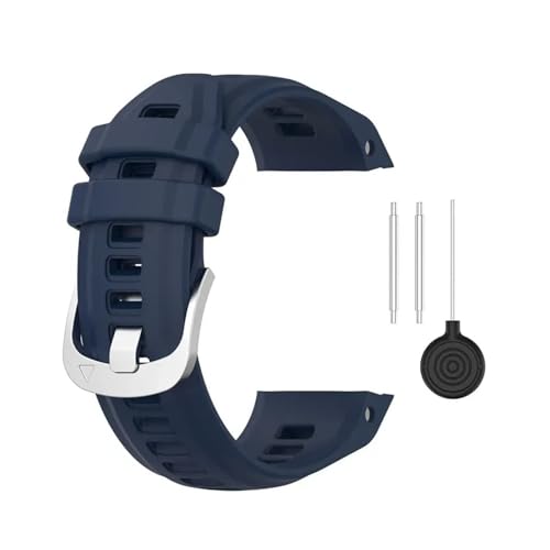 [�����ȓX] �ɓK��Garmin Instinct 2S�E�H�b�`�p�����o���h �V���R���X�|�[�c�X�g���b�v�u���X���b�g Instinct 2S Correa�p(Navy blue)