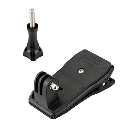 UKCOCO Compatível com Gopro Hero 8/7/6 Clip Mount – Suporte para alça de mochila com clipe de libera