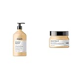 shampoo loreal absolut repair cortex lipidium Champú Reparador y fortalecedor de las áreas más dañadas del cabello con proteína de quínoa dorada para cabello muy dañado y debilitado. El cabello queda instantáneamente reconstruido y transformado desde el interior.