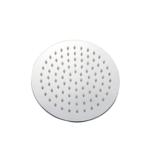 Pommeau de douche rond et carré en acier inoxydable chromé haute pression Cover