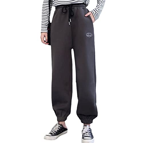 Pantalon de sport femme polaire gris idéal pour le running hivernal et le cocooning