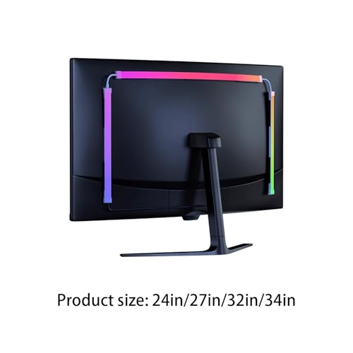 Bandes LED en caoutchouc pour écran 24" ruban lumineux flexible