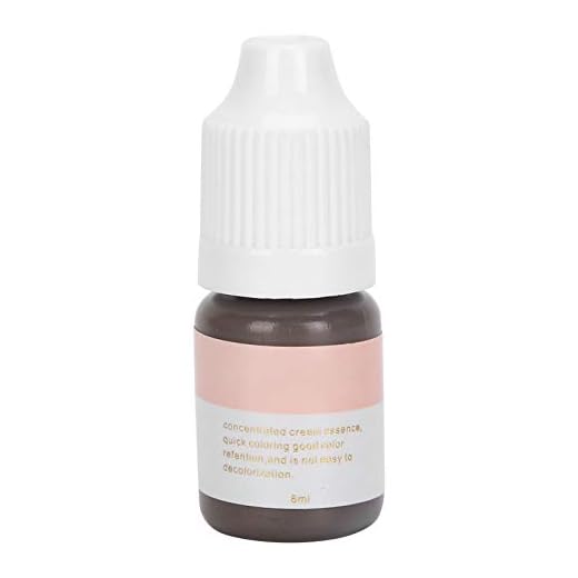 Permanent Makeup Tattoo Inks, Eyeliner för ögonbryn Microblading Pigment Tattoo Machine Ink Make Up Tattoo Supplies 8ml(Grått kaffe)