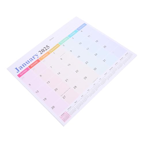 AUTSUPPL 年月 年月対応 磁付き冷蔵庫用マンスリーカレンダー 見やすい大きな文字で簡単管理 おしゃれで長期使用可能な壁掛けプランナー