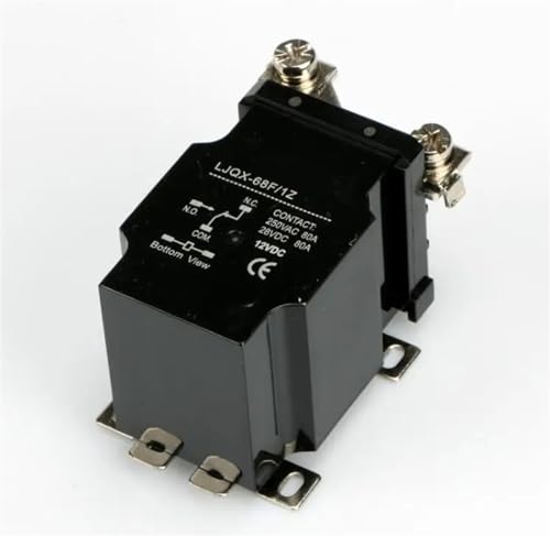 Relais 80A JQX-68F 1Z DC12V haute capacité contre les surcharges de courant