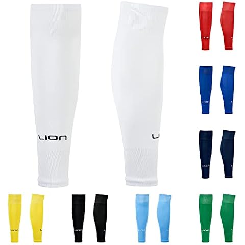 Football Sock Sleeves for Grip Socks White Cover