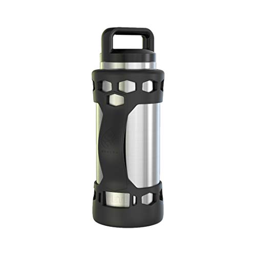 REUZBL Bottle Bumper Silicone Sleeve Protector with Handle for Yeti Flask, 26oz 36oz