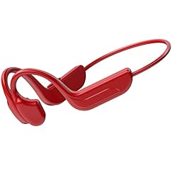 Casque sans fil Bluetooth 5.0 à conduction osseuse, étanche, antibruit, avec microphone et casque, Rouge, taille unique - Les Beatles, Paul McCartney, John Lennon, RIngo Starr, George Harrison