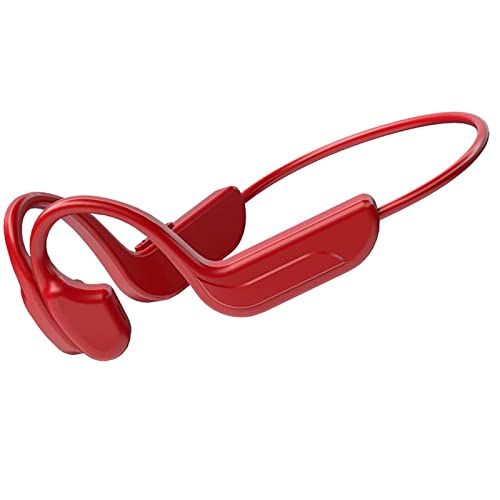 Casque sans fil Bluetooth 5.0 à conduction osseuse, étanche, antibruit, avec microphone et casque, Rouge, taille unique - Les Beatles, Paul McCartney, John Lennon, RIngo Starr, George Harrison Casque sans fil Bluetooth 5.0 à conduction osseuse, étanche, antibruit, avec microphone et casque, Rouge, taille unique