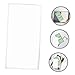 TEHAUX 6pcs Banknote Collection Box Cash Organizer for Bills Plastic Paper Money Case Commemorative Bill Holders