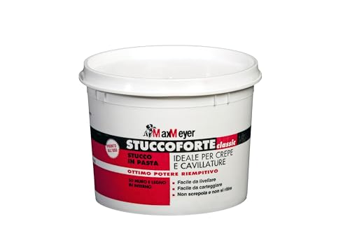 MaxMeyer Stucco in pasta per interni BIANCO 1 KG