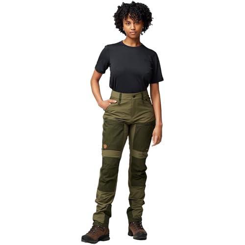 Fjällräven Damen Keb Agile Hose, Basalt/Iron Grey, 40/L