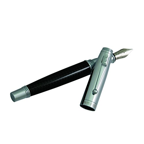 Monteverde Invincia Carbon Fiber Fountain Pen, Broad Nib Only (Mv40065B) #TOP1