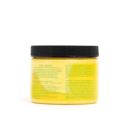 As I Am Curl Color - Lemon Yellow - 6 Ounce - Color And Curling Gel - Temporary Color #TOP1