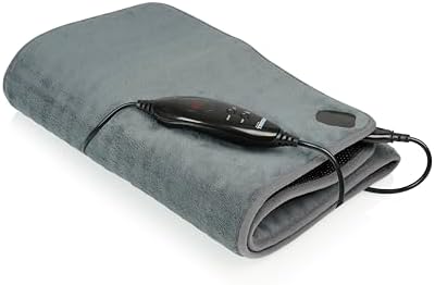 Tristar Elektrische Stuhlauflage - 110x40 cm - 6 Heizstufen - 90 Min Timer - Abnehmbarer Regler - Waschmaschinenfest - Schnelle Erwärmung - Rutschfest & Verstellbar - BW-4772