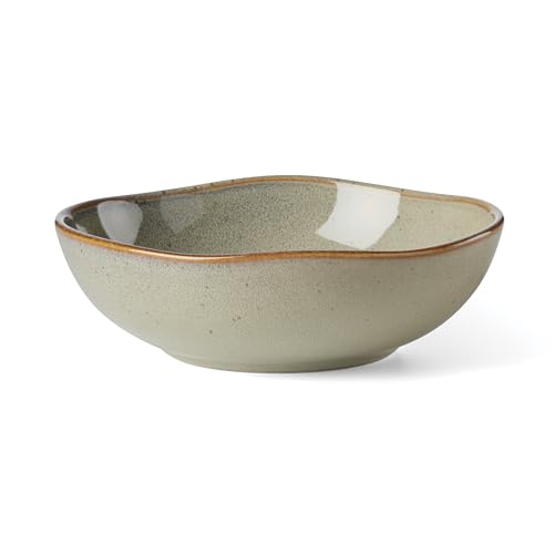 Image of Oneida 897205 Organic Shades 12-Piece Dinnerware Set, Sage Green