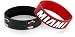 NBA Miami Heat Silicone Rubber Bracelet Set (2-Pack)
