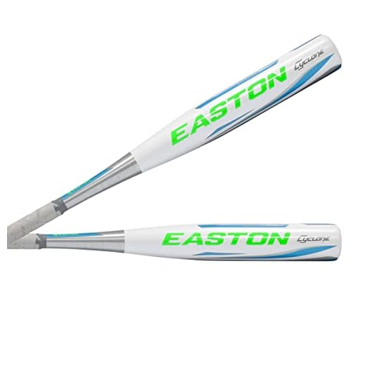 Easton Cyclone Fastpitch Softball Bat 31/21 Drop -10, Grey/Green/Blue