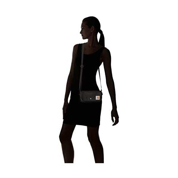 Carhartt Women's Horizontal Bag, Carries as a Crossbody or Waist Pack with Removable Strap, Black - Image 8