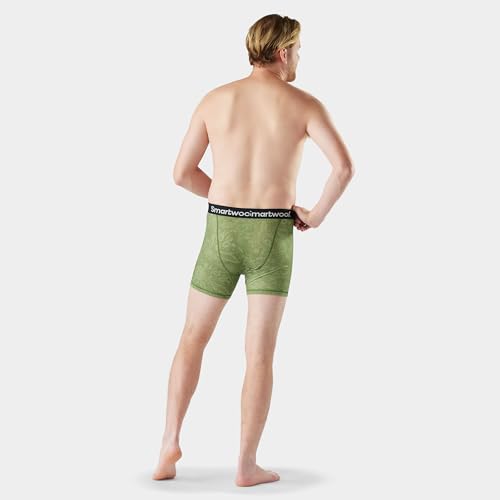 Image of Smartwool Men's Merino Print Boxer Brief Boxed