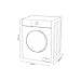 lavadora Kromsline KLAE816IX 8Kg 1400Rpm Inox Drive Pdig DA -10 Imagen de lavadora Kromsline KLAE816IX 8Kg 1400Rpm Inox Drive Pdig DA -10