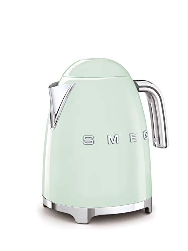 SMEG Bollitore Elettrico KLF03PGEU, 7 Cups, Verde Pastello