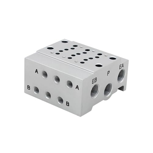 Válvulas solenoides colectoras SY3240 de 5 puertos con base SS5Y3-41-02 2