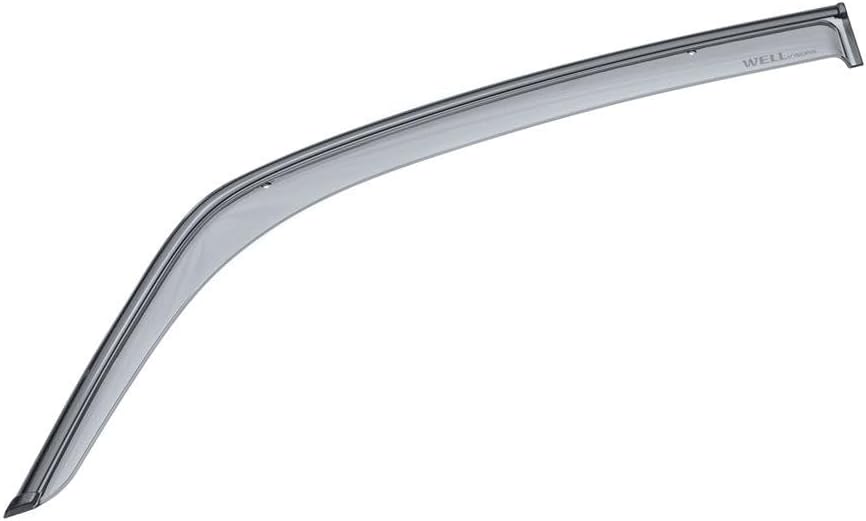 WellVisors Window Visors Wind Deflectors Compatible with Suzuki 2007-2013 SX4 Hatchback with Black Trim Rain Guards 3-847SK002