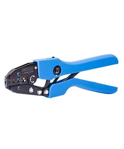 Ancor 703030 Double Crimp Ratcheting Tool, Blue