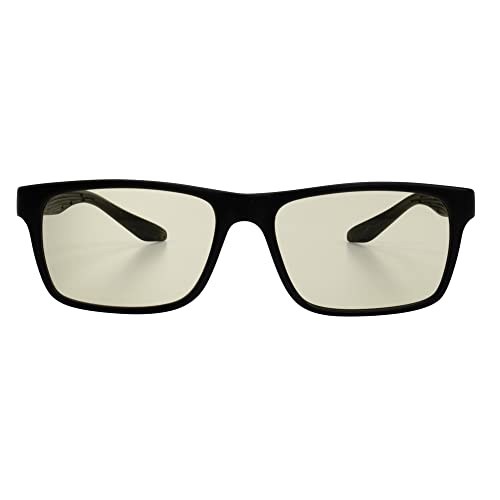 Óculos Gamer Titans Bravo 2.0 Preto - Lentes Blue Protection Amarela