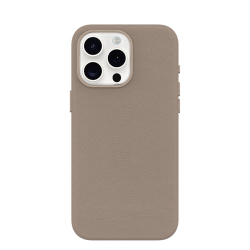 Image of OtterBox iPhone 15 Pro Max Symmetry Series Cactus Leather for MagSafe - Cottonwood Glen Brown