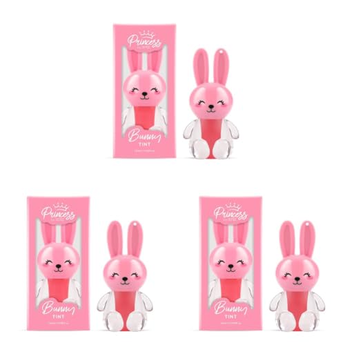 Image of Princess by RENEE Bunny Lip Tint - Pink, for Pre-Teens, Lightweight & Long-Lasting Color, Non-Drying & Nourishing, Water-Based Formula, Blueberry Extracts, Strawberry & Vitamin E Infused, Cruelty-Free