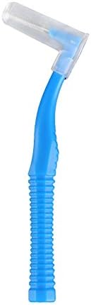 Miniatura 2 de Cepillo interdental en ángulo, azul, 20 unidades (paquete de 2) 1