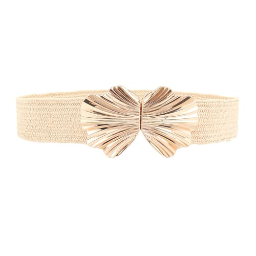 Braid Belt for Women Metal Buckle Head Belt Women's Decor Dress Belt Beach Braided Belt for Jeans Pants Dresses