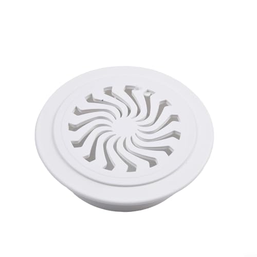 Couvercle d'ouverture murale pour climatiseur d'intérieur avec fonction de ventilation Grille en plastique PP robuste résistant à la chaleur et à l'humidité (100 mm)