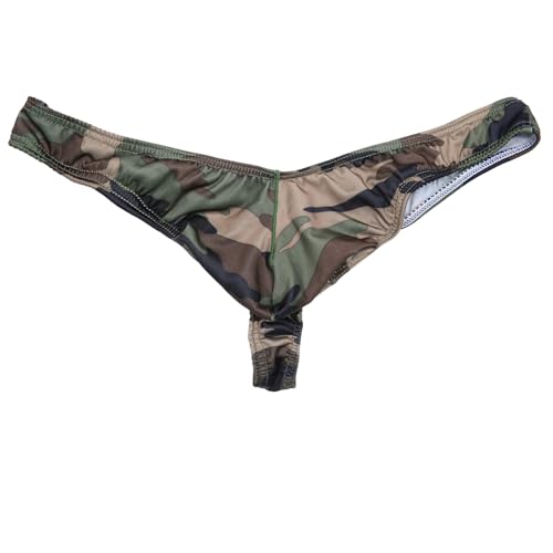 YUFEIDA Men's Mini Boxer Briefs Camouflage Low Rise Underpants3