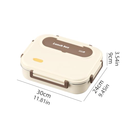 Caja bento aislada de 5 compartimentos de acero inoxidable para mantener tu comida caliente 4