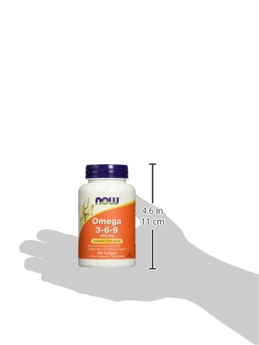 Now Foods Omega 3-6-9 1000 Mg, 100 Softgels (Pack Of 2) #TOP1