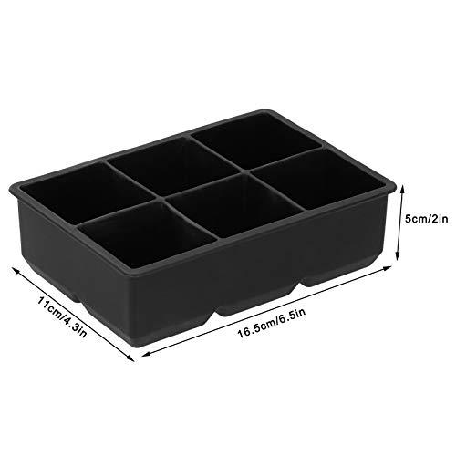 Bandejas de Hielo de Silicona 6 Celdas, Paquete 2 miniatura 4
