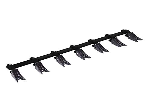 Heavy Hitch Heavy Duty Bucket Tooth Bar for Sub-Compact Tractors - Black 58