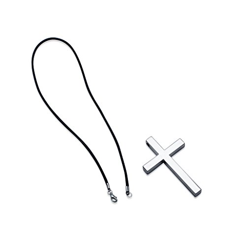 Eforcar(Tm 1Pcs Car Rear View Mirror Decoration Cross Religious Faith Car Charm Hanging Accessory Auto(Rndom Color) #TOP1