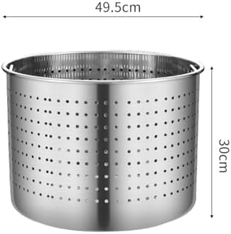 Edelstahl-Filter-Mesh-Eimer, großes Fassungsvermögen, Küchensieb | Großes Fassungsvermögen Edelstahl-Filter-Mesh-Eimer-Sieb für Frittieren, Nudeln, Obst, Gemüse