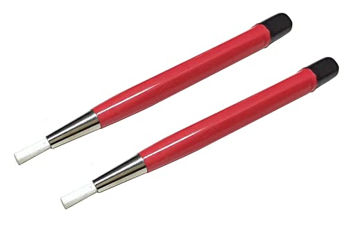 Fiberglass Scratch Brush Pen - 2 Pack - Jewelry, Watch, Coin Cleaning, Electronic Applications, Removing Rust and Corrosion image 2