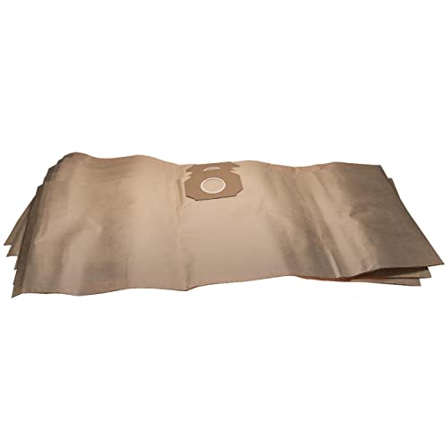 vhbw 5X Staubbeutel Ersatz für Thomas 450, 787114, 787179 für Staubsauger - 40cm x 34cm braun